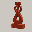 Shapr-Image-2023-03-01-165218.png Man Woman Infinity Symbol Sculpture, Love Statue, Forever Eternal Love Couple In Love