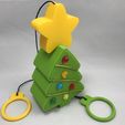 c48be4e0f7649d9e58c0ea1f1f3bf8a0_preview_featured.JPG STL-Datei String "Climbing" Christmas Tree kostenlos・3D-Druck-Vorlage zum herunterladen