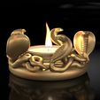 tealight_holder_cobra2_04.jpg TEALIGHT HOLDER COBRA SNAKE V.2
