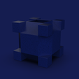 104bf4d2-d537-4615-a66d-83624cae00dd.png 120. Cube Platonic Solid Variants Bonsai Vase - V13 - Chika (Inches)