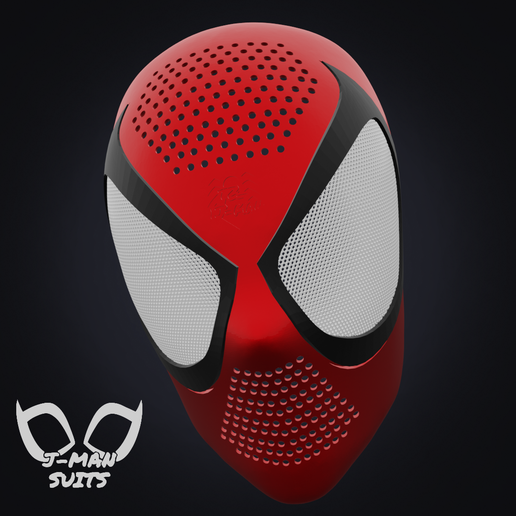 ULTIMATE SHATTERED SPIDERMAN FACESHELL