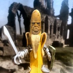 oldnana.jpg Archivo STL gratis Proyecto Caballero Gigante del Banano!・Diseño de impresión 3D para descargar