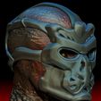 Jason_X_Maskn.jpg STL file Jason X Mask with Machete・3D printing design to download