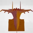 SU35-1.png Fichier STL Sukhoi Su-35 Super Flanker・Objet imprimable en 3D à télécharger