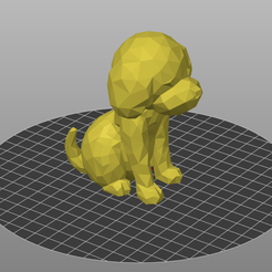 Low-Poly-Poodle.png Low Poly Poodle