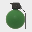 Grenade M67(1).PNG Download STL file GRENADE M27 • 3D print design, 3dprintcreation