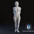 Cortana-Pose-2.jpg Halo Cortana Figurine - Pose 2 - 3D Print Files