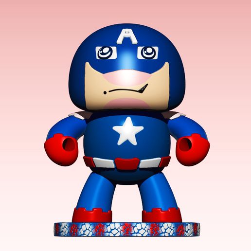 Avengers Captian America 3D model