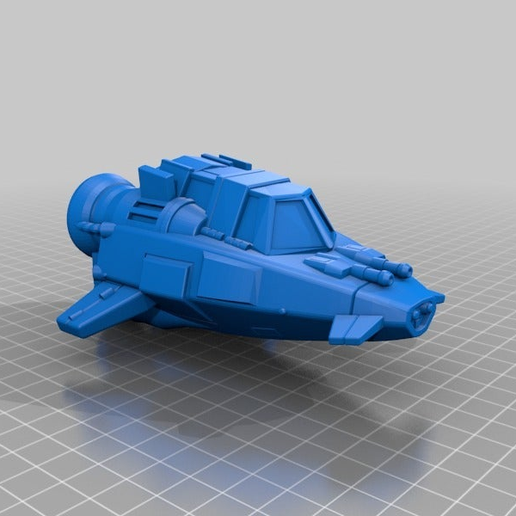 Free STL file Patrol Skiff・3D printer design to download・Cults