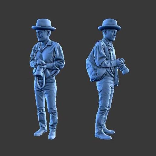 CHARACTER MAN FIGURE A84 3D model