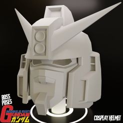 G1.jpg STL-Datei GUNDAM FLÜGEL - COSPLAY HELM VOLL・Modell zum Herunterladen und 3D-Drucken