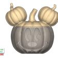 Halloween-Mickey-Pumpkin-Head-Candy-bowl-11.jpg Halloween Mickey Pumpkin Head Candy bowl 3D Printable Model