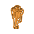 model.png Despicable Me, Minions (5)  CUTTER AND STAMP, COOKIE CUTTER, FORM STAMP, COOKIE CUTTER, FORM
