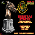 1b.png Thestral Bust - Harry Potter Collection