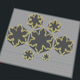 1.png Snowflake Cutter - Christmas - Cookies