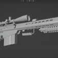 2.png WW2 America Barrett m82a1 Anti material sniper rifle  1:35/1:72