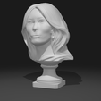 melania-2.png Melania Trump Woman of Donald Trump Portrait Sculpture 3D print model