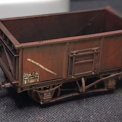 16t-Mineral-Wagon-Weathered.jpg N Gauge BR 16T Mineral Wagon