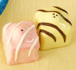 Fondant Fancy Salt and Pepper Shakers
