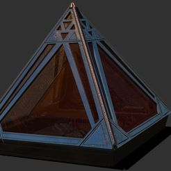 Holocron-tall-WIP.jpg STL file Ancient Mystical Artefact・3D printing design to download