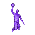 Michael_Jordan_standard.stl Michael Jordan ready for full color 3D printing