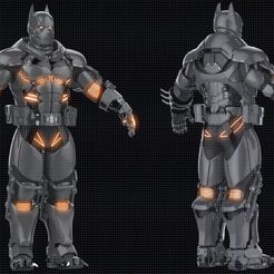 0.22.jpg Fichier 3D Armure de Batman pour l'impression 3D・Modèle imprimable en 3D à télécharger