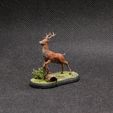 720X720-painted-hunt4.jpg Stag Leaping - The Hunt