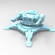 Bolter.264.jpg Бесплатный STL файл Часовая турель в стиле научной фантастики・Дизайн 3D-печати для загрузки