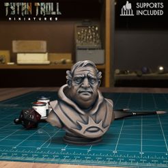 Donovich-Bust.jpg Файл 3D Curse of Strahd - Donovich Bust [Pre-Supported]・Дизайн 3D принтера для загрузки