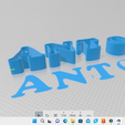 Anto-6.png Name Anto A N T O in capital letters for Capital Letters candy dish