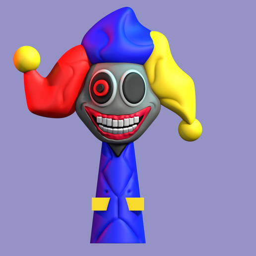 The Prototype Horror Poppy Playtime 5 Sprunki OC STL file 3D Model 3mf Multicolor Fanart