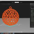 esfera_navidad_voronoid_en_cura_sp.jpg Voronoi mesh sphere Christmas pendant