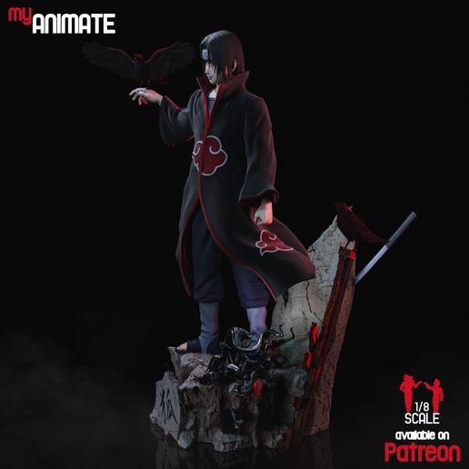 5.jpg Itachi (Naruto) – STL for 3D Printing