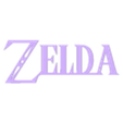 ZeldaLogo.stl Zelda Sword in Line Art Style