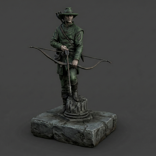 Leraje Goetia Demon STL Statue