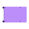 Couvercle.stl Boitier minimaliste raspberry pi 3 / Minimalistic Raspberry pi case