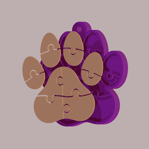 puzzle-paw-keychain-cream-purple-color.png Puzzle Paw Anahtarlık