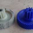 23.jpg STL file Rex Office Aktenvernichter/Schroeder ALDI SUD 807633 repair gear・Design to download and 3D print