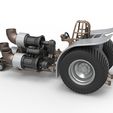 10.jpg Diecast Pulling tractor with 4 jet engines Version 2 Scale 1:25
