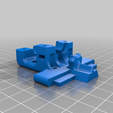 Dragon_Base_plate_upper.png Thinker S dual blower hotend - Remix for Linear Rail