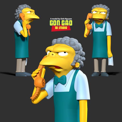 3side.jpg Moe Szyslak - The Simpsons