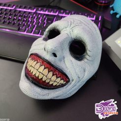 hfgdjgfhdjj-00;00;00;00-3.jpg 3D file Horror Mask・3D printing template to download