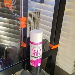 2018-09-14_16.48.12.jpg Free 3D file Aqua Net Hairspray Holder for IKEA Lack・3D print model to download