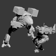 ScoutHeavyFight.png Heavy Mech Fighting Scout Mech