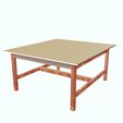0_00013.jpg TABLE 3D MODEL - 3D PRINTING - OBJ - FBX - MASE DESK SCHOOL HOUSE WORK HOME WOOD STUDENT BOY GIRL