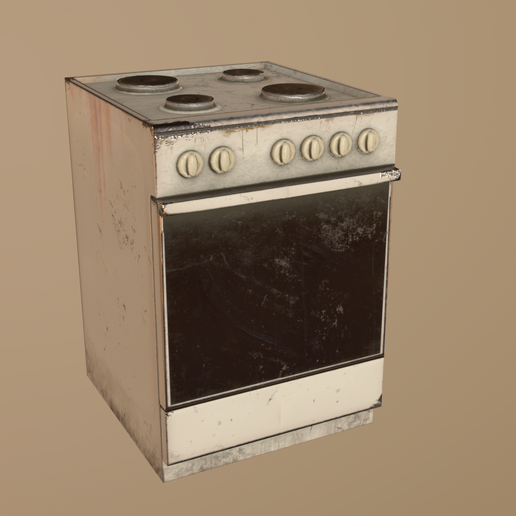 Stove 3D model