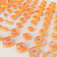 One ed maa ». as 6g ve n@ ) , STL-Datei Bio SUPER Polymer Clay Cutter SET・3D-druckbare Vorlage zum herunterladen, FREEEZE_DESIGN