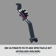 3M ULTIMATE FX FF-402 SPECTACLE KIT (EYEGLASS HOLDER) FOR 3M Ultimate FX FF-402 3M Ultimate FX FF-402 Spectacle Kit (Eyeglass Holder)