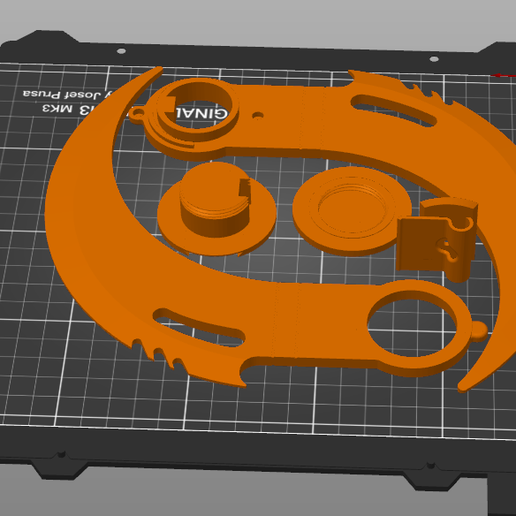 Vampire Hunting Glaive 3D model