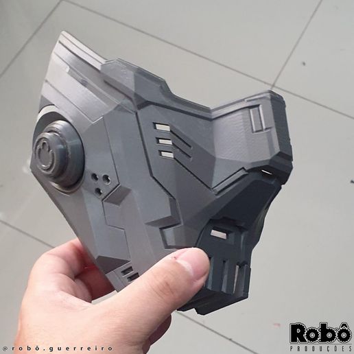 3D printer Marvel Rivals Winter Soldier Bucky Mask - 3D Model STL ...